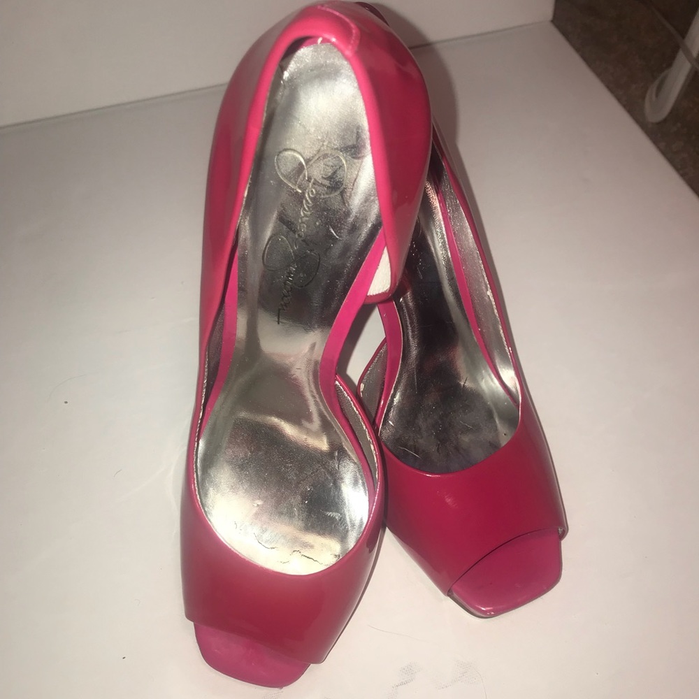 🥰Price Drop🥰 HOT Pink Jessica Simpson Open Toe